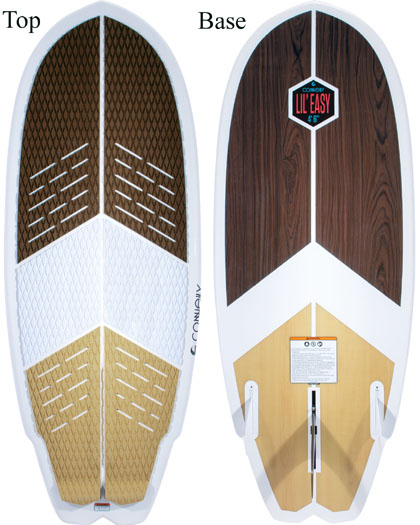 Connelly Lil Easy 4'6" Wakesurfer 2021 Top and Base