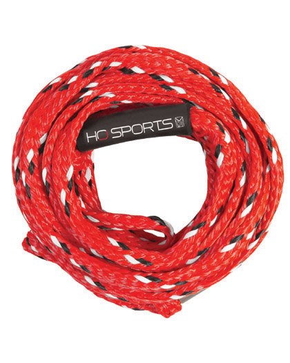 HO Sports 6k 60ft Tube Rope 6 Riders 2021 Red