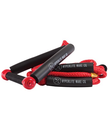 Hyperlite 25' Surf Rope+Handle 2024 Red