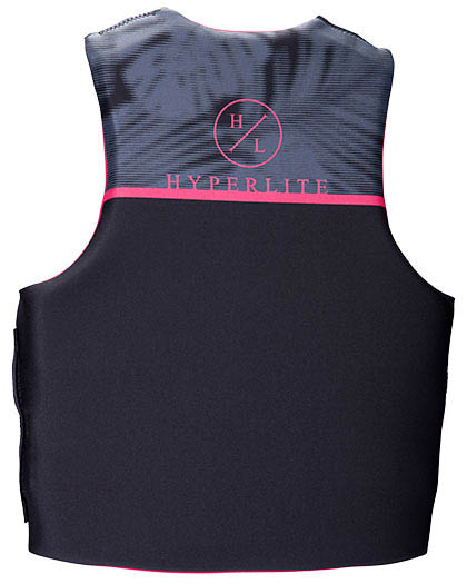 Hyperlite Indy Womens Neoprene Life Vest Pink 2023 Back