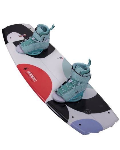 Hyperlite Maiden Womens Wakeboard 2021 with Viva Boots