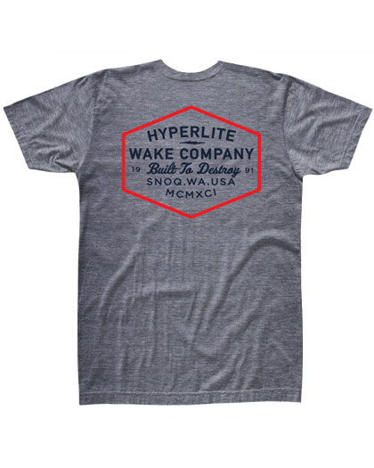 Hyperlite OutlierTee Shirt Heather 2022 back