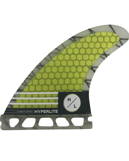 Hyperlite Wakesurfer 4.75 Carbon Surf Fin Set 2024 Detail
