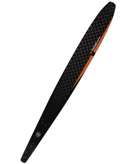 Radar Pro Build Vapor Water Ski 2021 Carbon Fiber Orange
