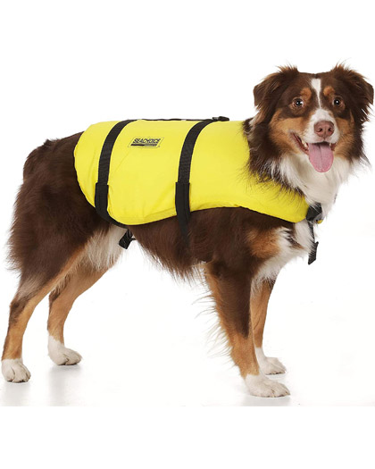 Seachoice Yellow Dog Life Vest 2