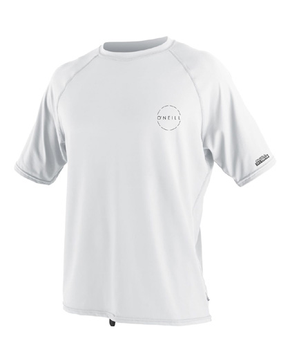 ONeill 24-7 Traveler Sun Shirt S/S White Rashguard 2021