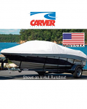 Carver Boat Cover V-Hull Runabout+Windshield and Rails